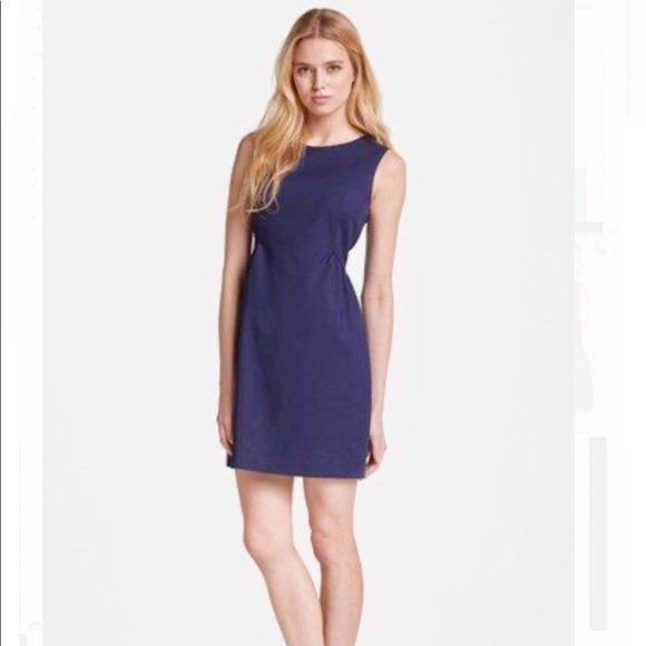 Kate Spade Women’s New York Rhys Sleeveless Navy Sheath Dress Size 0 - Picture 7 of 9